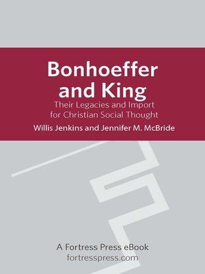 cover image of Bonhoeffer and King